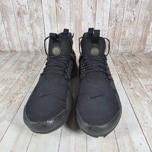 Nike‎ Air Presto Mid Utility Black Mens Sneakers Shoes Size 13 - Picture 5 of 8